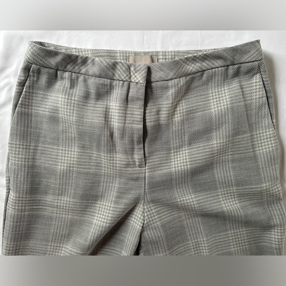 H&M Women’s Gray Plaid Dress Pants / Trousers - Picture 4 of 6